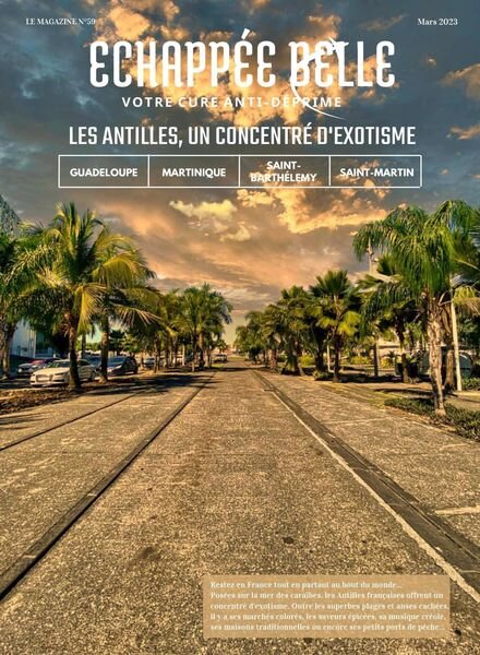 Echappee Belle Magazine – 15 mars 2023 Cover
