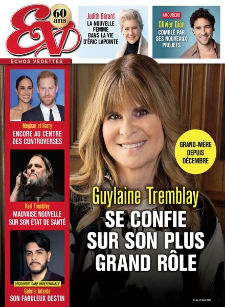 echos Vedettes – 11 mars 2023 Cover