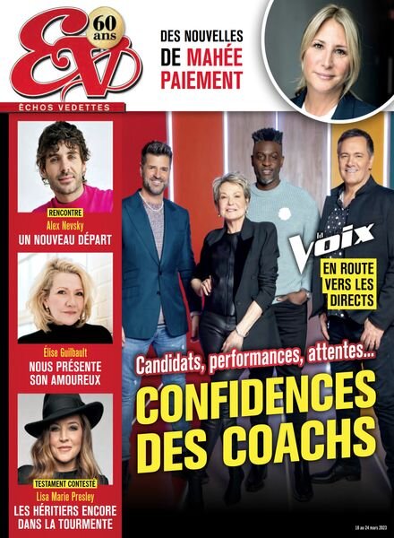 echos Vedettes – 18 mars 2023 Cover