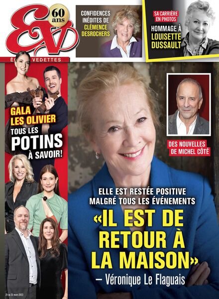 echos Vedettes – 25 mars 2023 Cover
