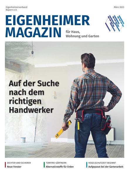 Eigenheimer aktuell – Marz 2023 Cover