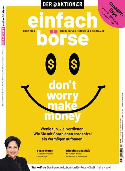 einfach borse – Marz 2023 Cover