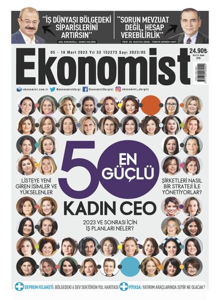 Ekonomist – 05 Mart 2023 Cover