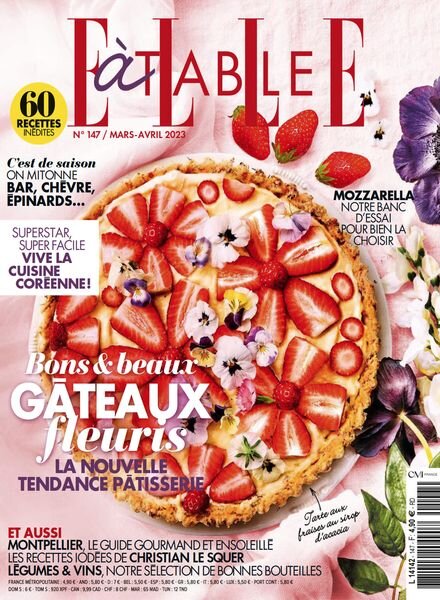 Elle a Table – mars 2023 Cover