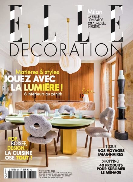 Elle Decoration France – mars 2023 Cover