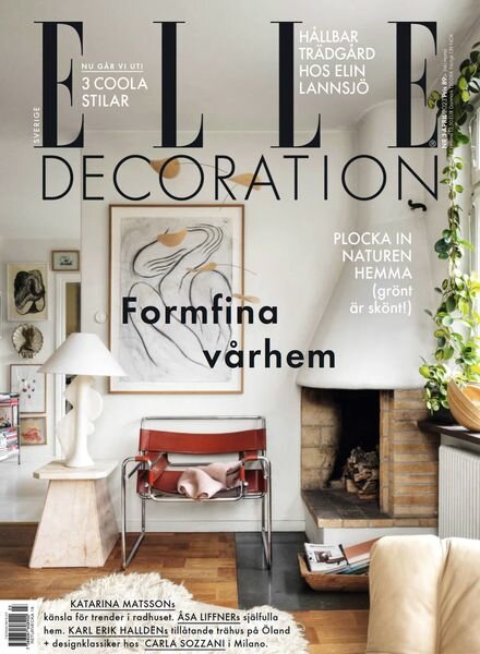 Elle Decoration Sweden – april 2023 Cover