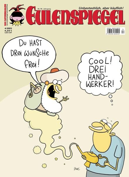 Eulenspiegel – April 2023 Cover