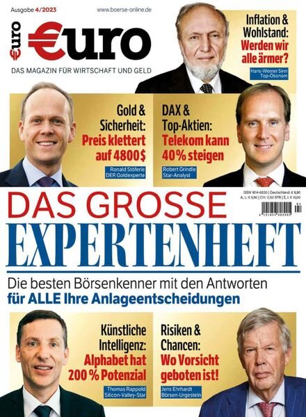 Euro – April 2023 Cover