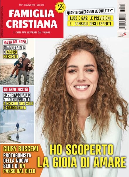 Famiglia Cristiana – 19 Marzo 2023 Cover