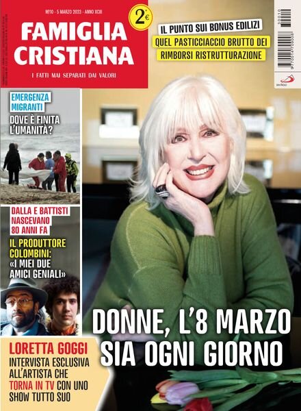 Famiglia Cristiana – 5 Marzo 2023 Cover