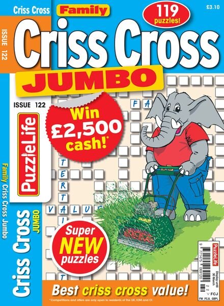 Family Criss Cross Jumbo – March 2023 Cover