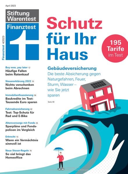 Finanztest – April 2023 Cover