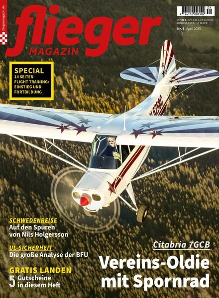 Fliegermagazin – April 2023 Cover