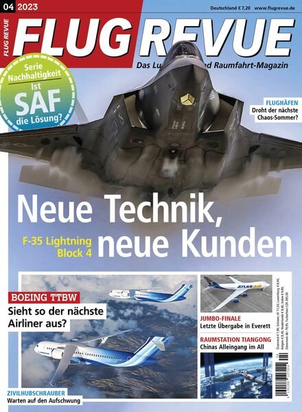 Flug Revue – April 2023 Cover