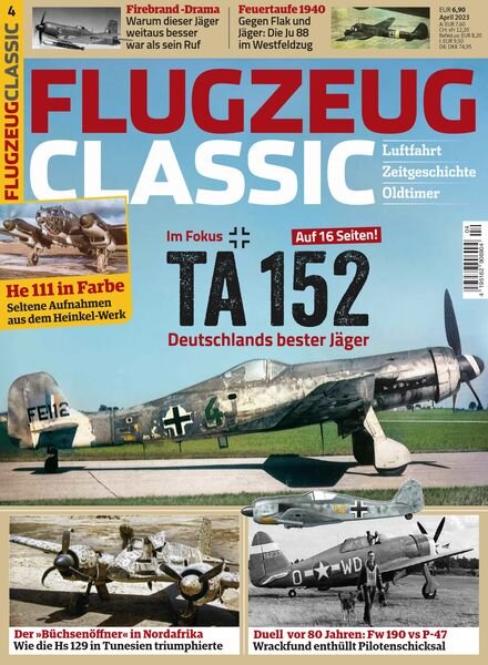 Flugzeug Classic – April 2023 Cover