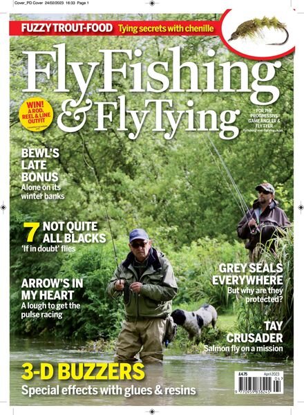 Fly Fishing & Fly Tying – April 2023 Cover