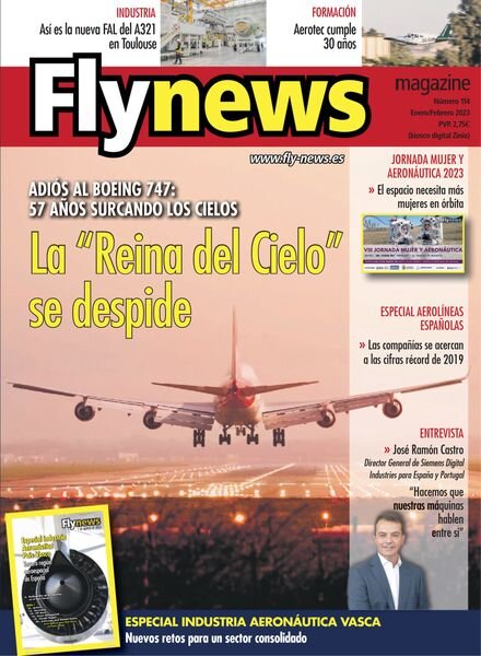 Fly News Magazine – marzo 2023 Cover