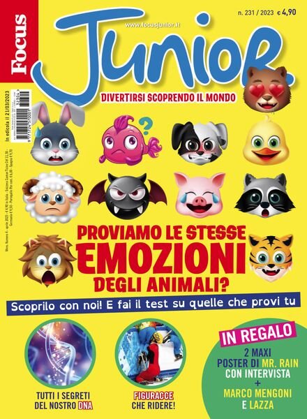 Focus Junior – aprile 2023 Cover