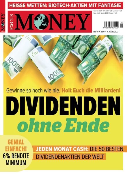 FOCUS-MONEY – 28 Februar 2023 Cover