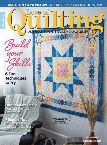 Fons & Porter’s Love of Quilting – May 2023 Cover