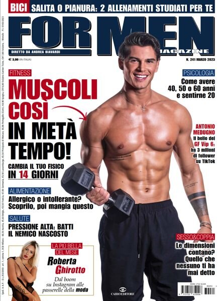 For Men Magazine – Marzo 2023 Cover
