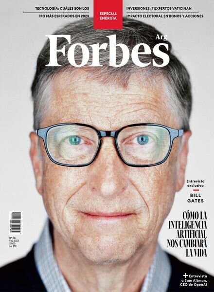 Forbes Argentina – febrero 2023 Cover
