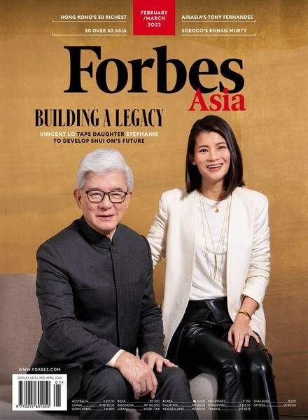 Forbes Asia – February 2023 Cover