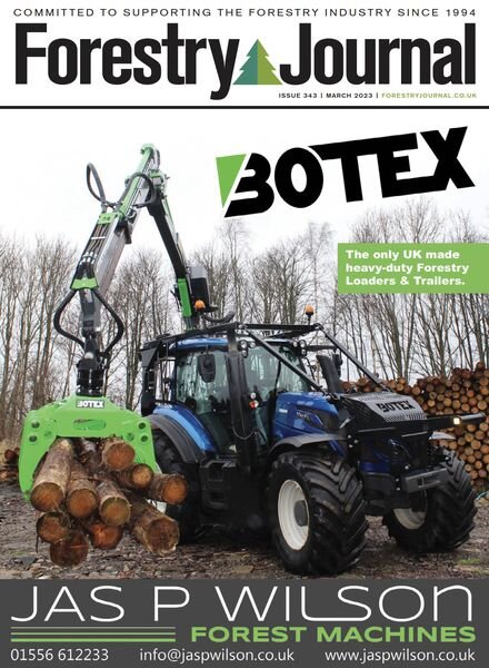 Forestry Journal – March 2023 Cover