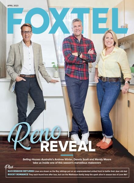 Foxtel Magazine – April 2023 Cover