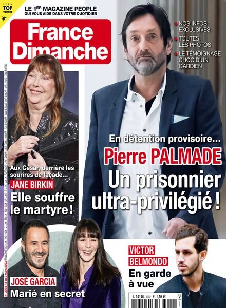 France Dimanche – 03 mars 2023 Cover