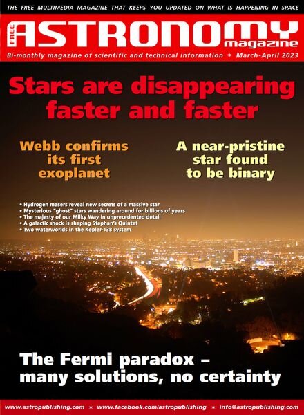 Free Astronomy – March-April 2023 Cover