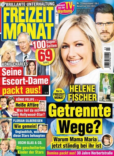 Freizeit Monat – Marz 2023 Cover