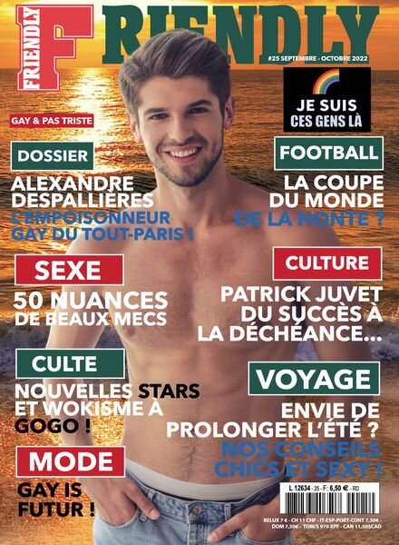 Friendly – septembre 2022 Cover