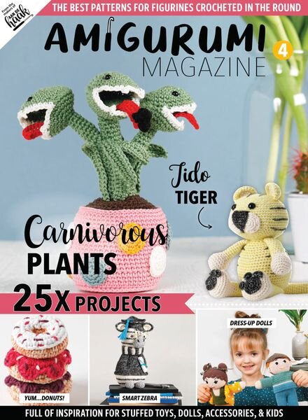 Fun Amigurumi Magazine – February 2023 Cover