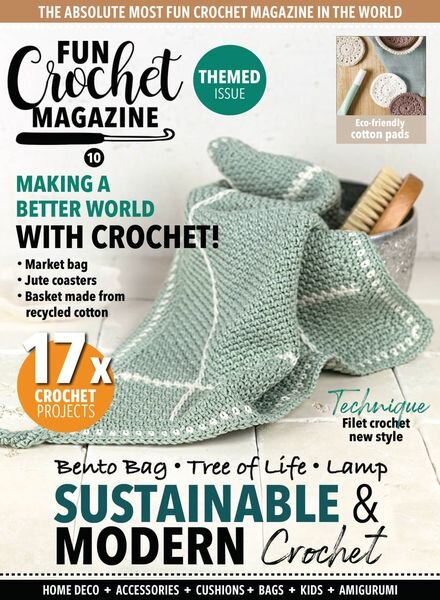 Fun Crochet Magazine – March 2023 Cover