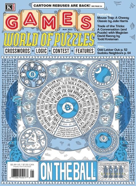 Games World of Puzzles – May 2023 Cover
