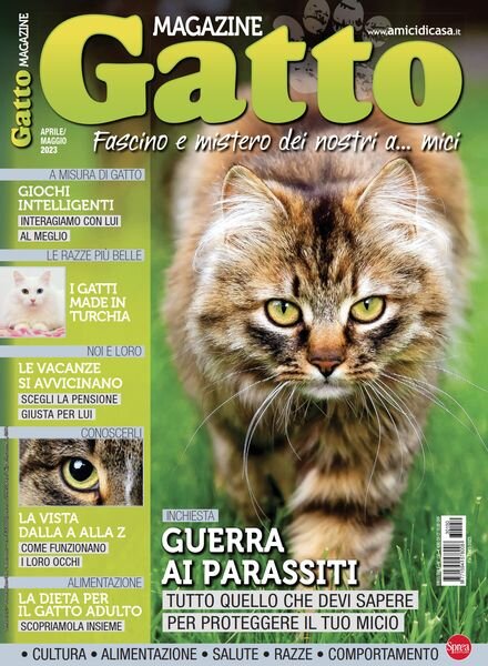 Gatto Magazine – Aprile-Maggio 2023 Cover