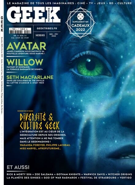 Geek France – Decembre 2022 – Fevrier 2023 Cover