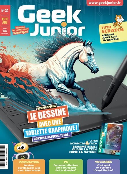 Geek Junior – Mars 2023 Cover