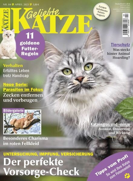 Geliebte Katze – April 2023 Cover