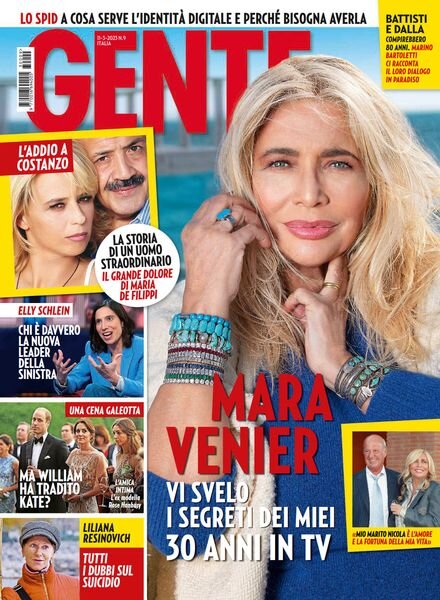 Gente Italia – 11 Marzo 2023 Cover