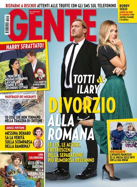 Gente Italia – 18 Marzo 2023 Cover