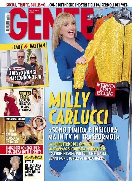 Gente Italia – 25 marzo 2023 Cover