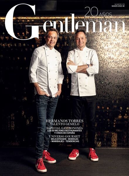 Gentleman Espana – marzo 2023 Cover