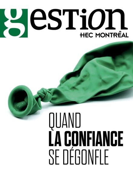 Gestion – Printemps 2023 Cover