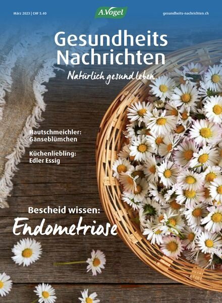 Gesundheits Nachrichten – Marz 2023 Cover