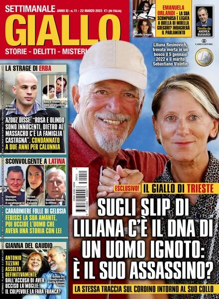 Giallo – 22 Marzo 2023 Cover