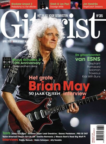 Gitarist Netherlands – april 2023 Cover
