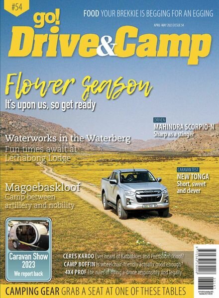 Go! Drive & Camp – April 2023 Cover