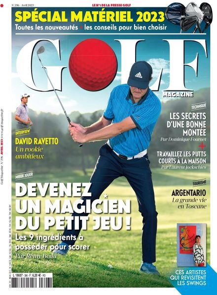 Golf Magazine France – mars 2023 Cover
